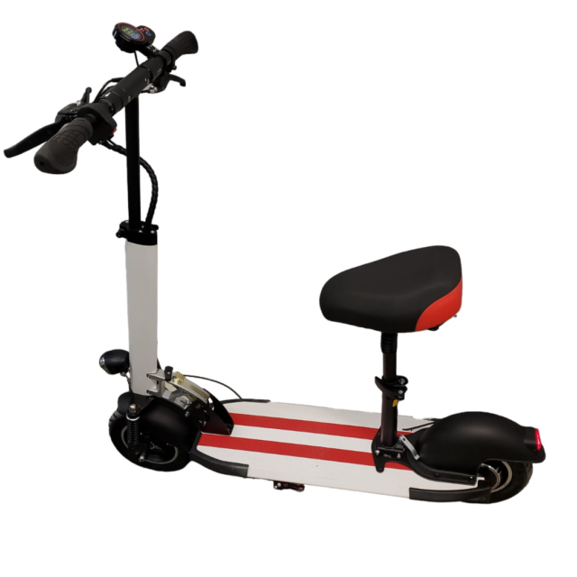 Foldable electric scooter with 10-inch tires